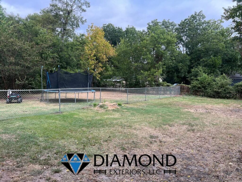 chain link fence chain link fence